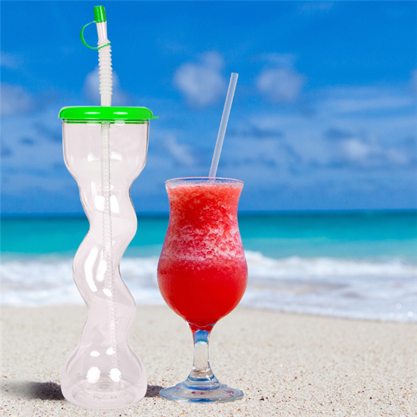 Vaso giratorio de plástico Charmlite Stylish - 650 ml (22 oz)