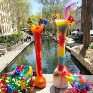 Чармлит озын муен сувениры салам белән озын ишегалды кубогы - 50 оз / 1400мл