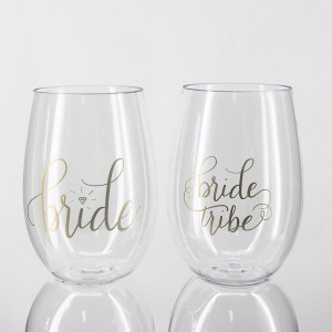 Bicchieri di vinu di culore OEM China