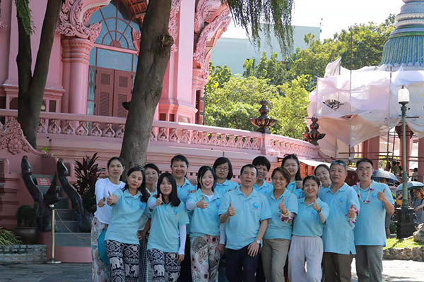 Charmlite family in the Erawan Museum
