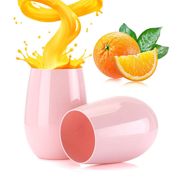 Massive Selection for Best Disposable Wine Glasses - Charmlite Hot Sale Plastic Wine Glass Clear Wine Cup For Red And White Wine – 16 oz – Charmlite detail pictures