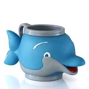 Tazze di Cartoni Animati 3D Charmlite cù Maniglia, Tazza di Gelatu Carina di Qualità Alimentare