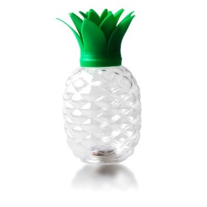 Charmlite uus plastmassist ananassikujuline joogitops LED-funktsiooniga 16oz