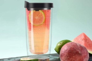 Tumbler ùr inslithe Charmlite airson deochan teth is fuar 16 unnsa - saor bho BPA