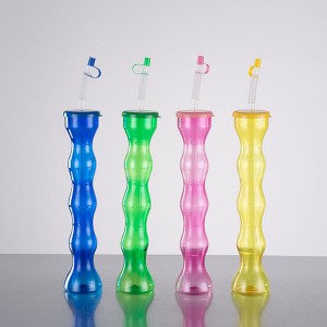 Bicchieru di granite in plastica Charmlite Novelty à l'ingrossu - 17 oz / 500 ml