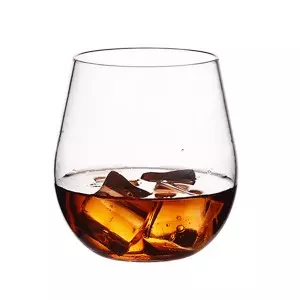 Charmlite BPA-kore Ka taea te Recyclable Whiskey Glass Plastic Beer Tumbler Wine Glass – 18 oz