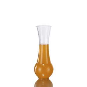 Cupa Àrd Ball-basgaid Charmlite Cupa Gàrraidh le Cruth Vasa Plastaig Shoilleir - 22 oz / 650ml