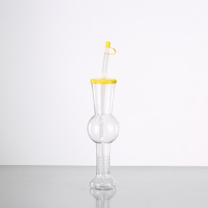 Charmlite Wholesale Customized Baseball Slush Cup Long Yarder Cup With Straw – 18 oz / 500ml