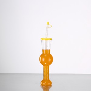 Charmlite Wholesale Customized Baseball Slush Cup Long Yarder Cup With Straw – 18 oz / 500ml