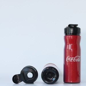 Charmlite Factory Direct Customized Logo 650ml Water Bottle nga adunay Lanyard alang sa Promosyon