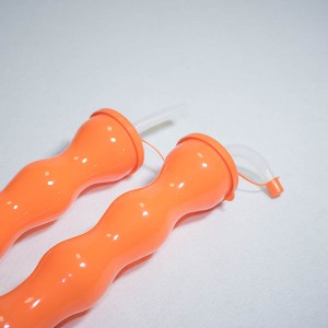 Bicchieru di granite in plastica Charmlite Novelty à l'ingrossu - 17 oz / 500 ml