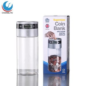 Supersize Digital Coin Bank Para sa mga Bata Ug Mga Hamtong nga adunay Dako nga Kapasidad