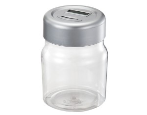 Charmlite LCD ڈسپلے ڈیجیٹل سکے گنتی جار منی باکس خودکار بچت جار