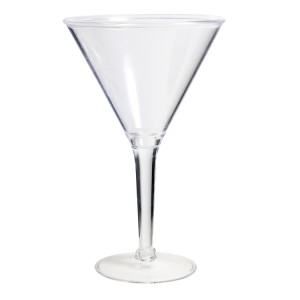 Gilasi Martini ṣiṣu, Jumbo, Ko 32 iwon