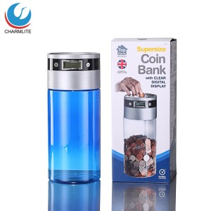 Supersize Digital Coin Bank Para sa mga Bata Ug Mga Hamtong nga adunay Dako nga Kapasidad