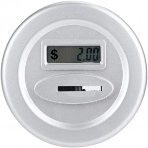 Charmlite LCD ڈسپلے ڈیجیٹل سکے گنتی جار منی باکس خودکار بچت جار
