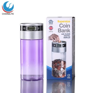 Supersize Digital Coin Bank Para sa mga Bata Ug Mga Hamtong nga adunay Dako nga Kapasidad