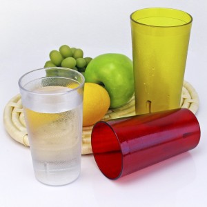 ചാംലൈറ്റ് കഫേ 20-ഔൺസ് ബ്രേക്ക്-റെസിസ്റ്റന്റ് പ്ലാസ്റ്റിക് റെസ്റ്റോറന്റ്-സ്റ്റൈൽ അക്രിലിക് ബിവറേജ് ടംബ്ലറുകൾ - 20ഔൺസ്