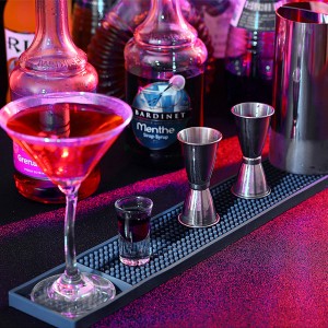 Tapete de barra de PVC, tapete antigoteo, protectores de riel para vasos, bebidas y cerveza