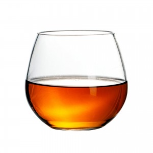 Ватылмас пластик махсуслаштырылган логотип чиста шәраб пыяла